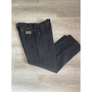 Wrangler 13MWZKL Cowboy Cut Jeans Men’s 38x30 Western Original Fit. Black Rust